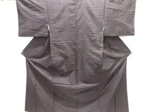 大正ロマン　網目模様織り出し着物